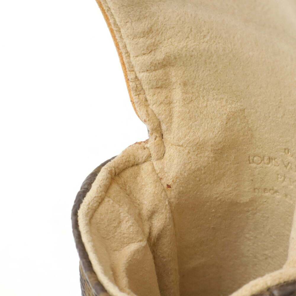 LOUIS VUITTON Authentic Brown Monogram Pochette Pouch - Picture 7 of 9